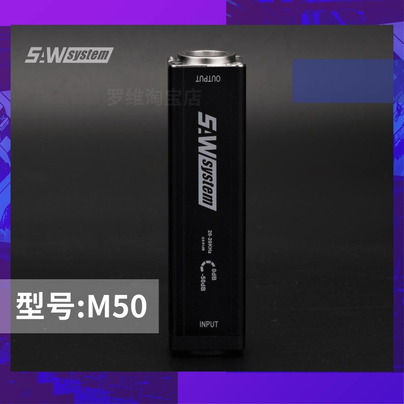 M50功放测量衰减器 -50dB大电压衰减 电压增益分频器测量罗维店铺