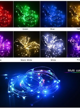 1m - 10m LED String Light 9 Colors Fairy Lights 10-100LEDs C