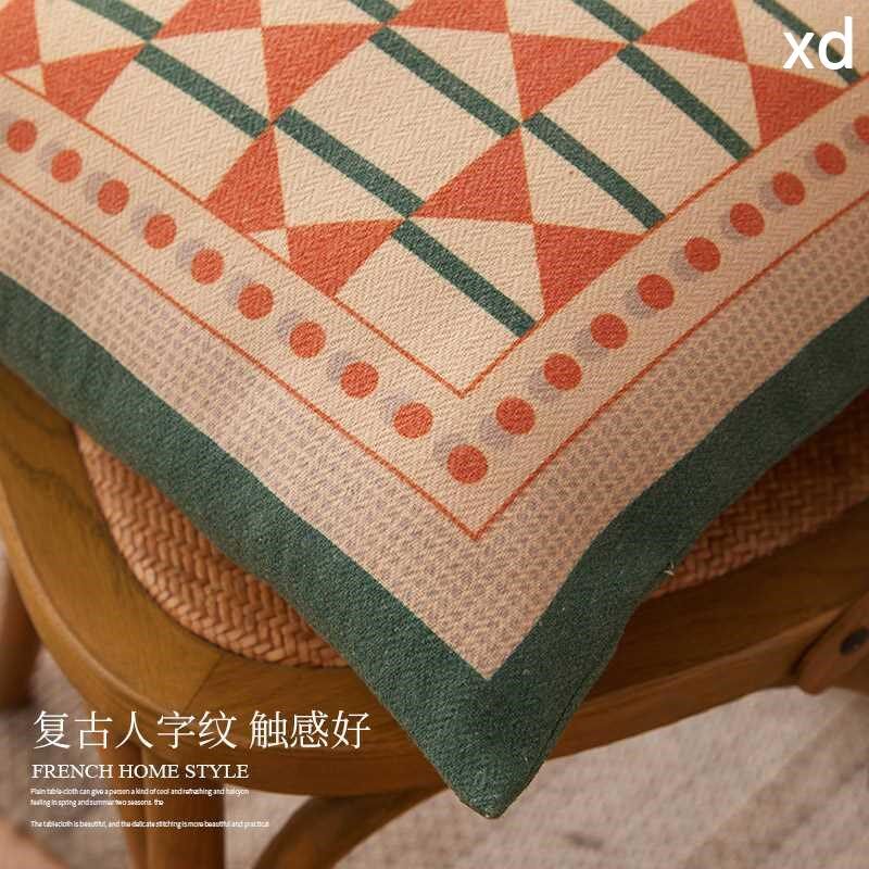 美式客厅沙发靠垫轻高级奢感抱枕套罩正方形大号靠枕垫床头大新品