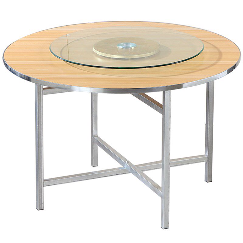 圆桌家用折叠桌架简约圆桌面板转盘餐桌商用桌食堂大排档吃饭桌子,住宅家具,板木餐桌,淘宝优惠券,粉丝福利购,淘宝优惠卷