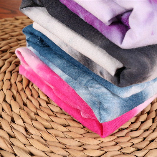 棉绸手工扎染纯棉布料云南蓝染抱枕窗帘被套服装背景装饰diy面料