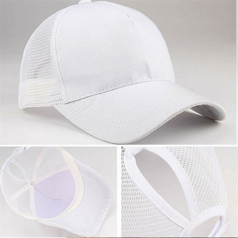 速发NEW Women Ladies Ponytail Baseball Cap Snapback Summer O