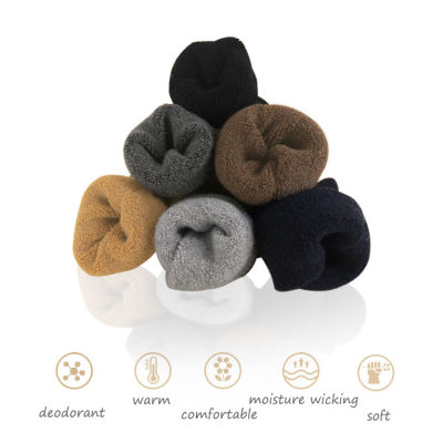 推荐Woolen Cashmere Thermal Socks Winter Thick Thermo Socks