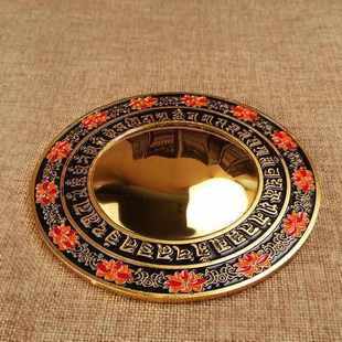 家居提提镜宝镜准准挂饰装 饰品客厅摆件提铜镜合金菩萨铜镜准