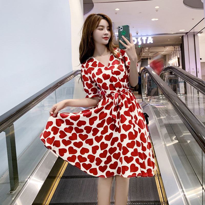 跨境新款Feature Print Decoration NurGsing Dress Fashion 2022