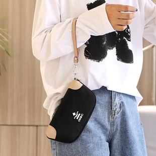 女士手拿包2021女包新款韩版休闲尼龙手机帆布包防水零钱包拉链潮