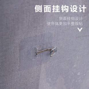 空调帘门帘透明挡风隔断帘防冷气家用免打孔M伸缩杆折叠厨房防走