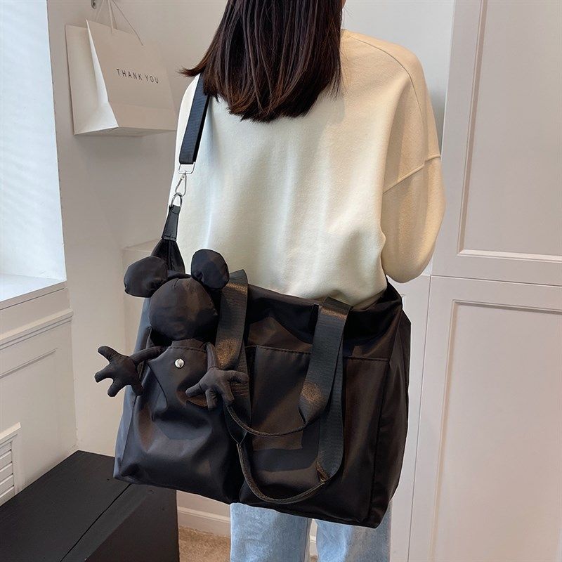 旅行袋子手提时尚大容量包包女行李袋旅行包女生行李箱上的收纳包