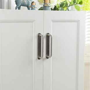 免打孔不锈钢拉手粘贴免钉把手浴室门玻璃门铁门移门窗户冰箱拉手