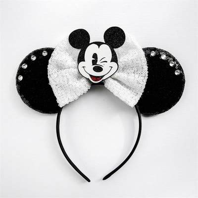 极速Mickey Minnie Ear Headband Winnie the Pooh Girls Women S