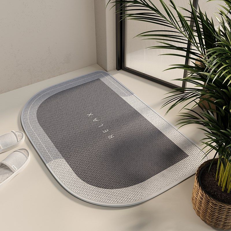 浴室防滑垫厕所耐脏卫生间地垫子编织洗手间门口吸水脚垫免洗可擦,居家布艺,家用脚垫,淘宝优惠券,粉丝福利购,淘宝优惠卷