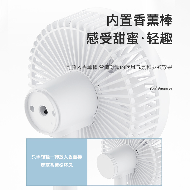 无刷风扇电机涡轮锂池直流变频usb小5v静音桌面充台办公室迷你usb