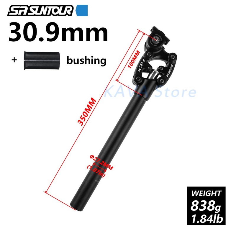 推荐SR Suntour NCX bicycle Damping suspension seat post moun