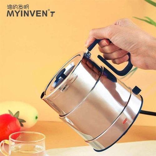 水杯电出差电热烧水迷你家用不锈钢水壶旅行保温便携式折叠壶恒温