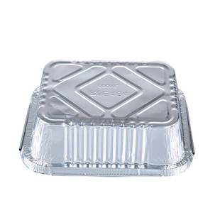 锡纸盒烧烤铝箔餐盒长方形一次性餐盒外送打 速发厂家直销1000只装