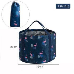 旅行泡脚袋水箱车载脸盆家用大号储水桶空 折叠水桶折叠g盆便携式