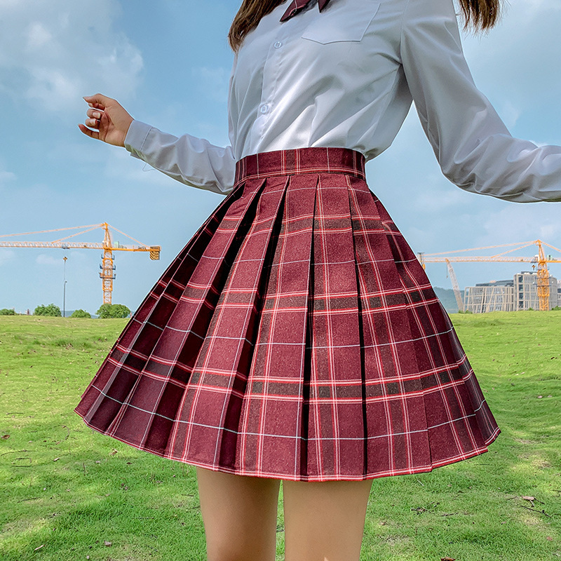 FESTY KARY Fashion 2021 Summer WomEen Skirts Japan Style Sch 运动/瑜伽/健身/球迷用品 瑜伽短裙 原图主图