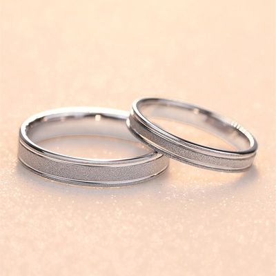 速发2019 New Arrival Simple & Generous White Tungsten Ri