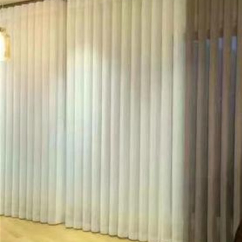 定制电动柔纱帘窗帘梦幻帘卷帘百叶窗帘办公室卫生间阳台遮光卷拉