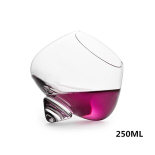 Top Rotate Belly Cigar Drinki Whiskey Cocktail Glass