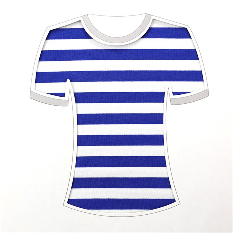 卫衣色织布 针织条纹面料卫衣毛圈布 秋冬童装条纹卫衣鱼鳞布料