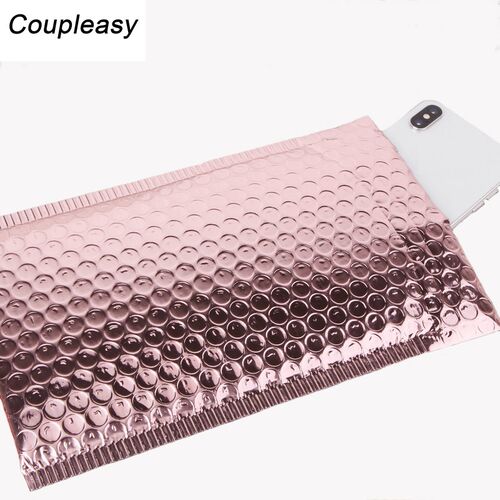 20pcs Rose Gold Bubble Envelope Foam F Shipping Mailing Bag