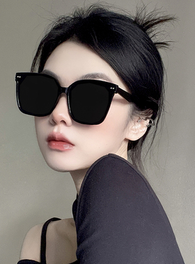 级感ins墨镜女士2023新款大框显瘦夏偏光防晒太阳眼镜男夏季潮