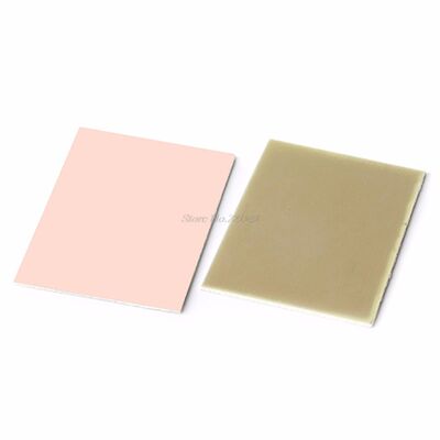 推荐5pcs/set One Single Side Glass Fiber PCB Copper Clad Pla