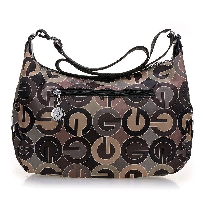 中老年女包婆婆单肩斜挎布包帆布包妈妈牛津布休闲大容量旅行包