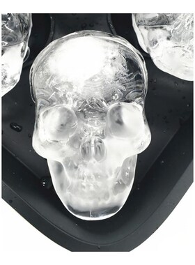 Mold-Tray Ice-Cube-Maker Skull Makes Round Silicone Giant Bl