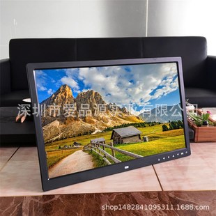 相框p电子相册HDMI高清1080P壁挂展架视频广告机 17寸触摸按键数码