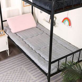 学生垫背秋天被子宿舍专用棉被带被套F冬被加厚保暖棉花被牀褥软