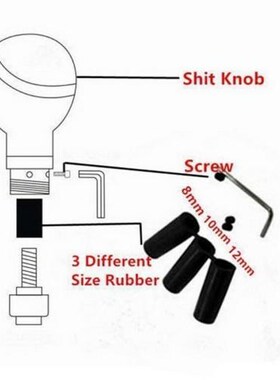 Universal Aluminum Car Automatic Gear Stick Shift Knob Shift