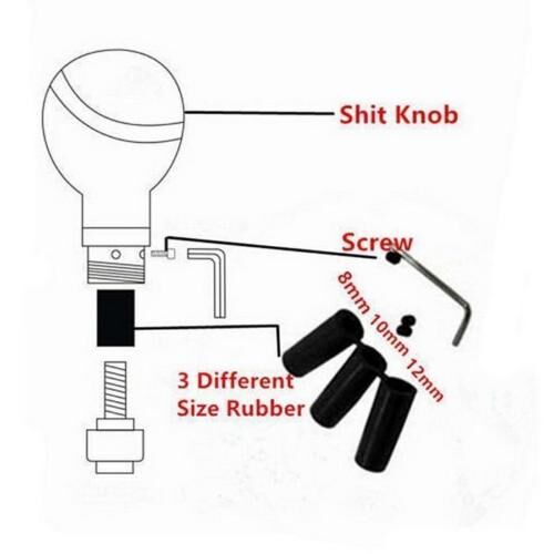 Universal Aluminum Car Automatic Gear Stick Shift Knob Shift