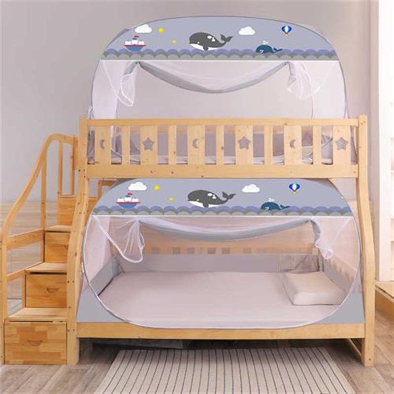 新款蚊帐学生宿舍单人子母床家用上下铺午睡高低床蒙古包免安装可,床上用品,蚊帐,淘宝优惠券,粉丝福利购,淘宝优惠卷
