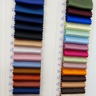 170ga仿三醋酸缎面色丁布春夏垂感仿真丝绸缎连衣裙睡衣面料现货