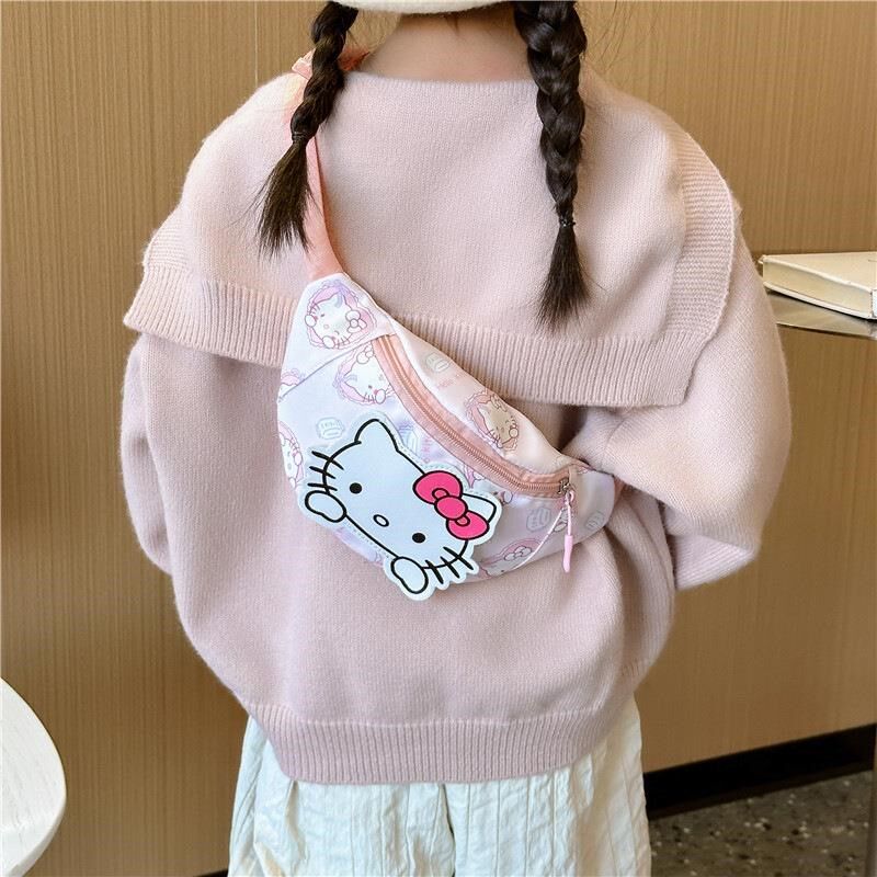 儿童斜挎包女孩可爱女卡通印花幼儿园宝宝胸包百搭休闲零钱包男生