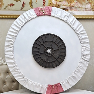 办公桌垫防水免洗皮革圆桌桌布防滑接待台布弹力全包边小圆桌套子