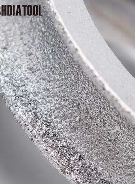 Vacuum Brazed Diamond Grinding Disc of Half-Round Edge 75mm