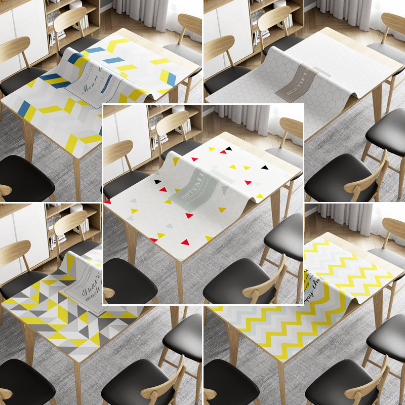 软玻璃餐桌垫pvc防水桌布防油免洗防烫茶几垫 现代简约水晶板台布,居家布艺,桌布,淘宝优惠券,粉丝福利购,淘宝优惠卷