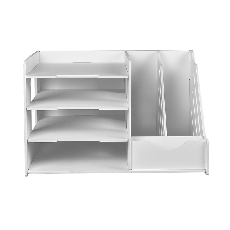 Book Magazine Holder Desk Organizer Stationery Storage Stand
