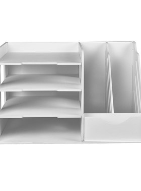 Book Magazine Holder Desk Organizer Stationery Storage Stand