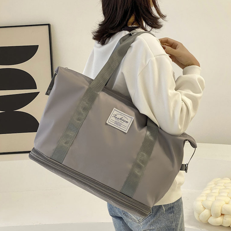 双层扩容超大容量旅行包女轻便手提行李收纳袋出差便携可套拉杆箱,箱包皮具/热销女包/男包,旅行袋,淘宝优惠券,粉丝福利购,淘宝优惠卷