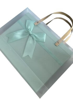 xyt520礼i物盒子空盒透明袋小大号天蓝色小清新生日睡衣礼盒小众