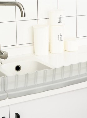 1pc Portable Basin Sink Water Splash Guard Kitchen Bathroom