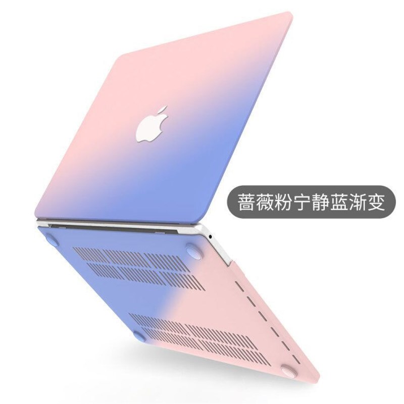 跨境适用MacBook奶油保护壳 1x4Pro M3苹果笔记本电脑保护套PC外