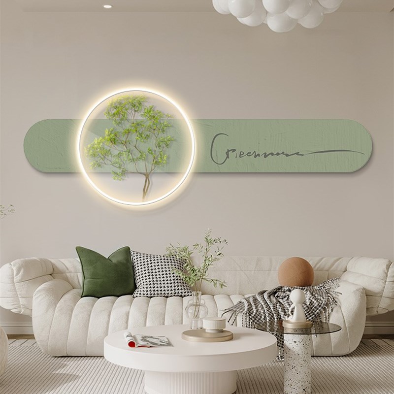 推荐Living room decor painting LED light wall hanging pictur 家居饰品 现代装饰画 原图主图