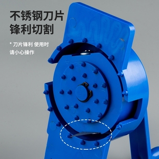 窗帘打孔器圆环孔布带扣环手动配件开孔器旋转工具窗帘布手动扣