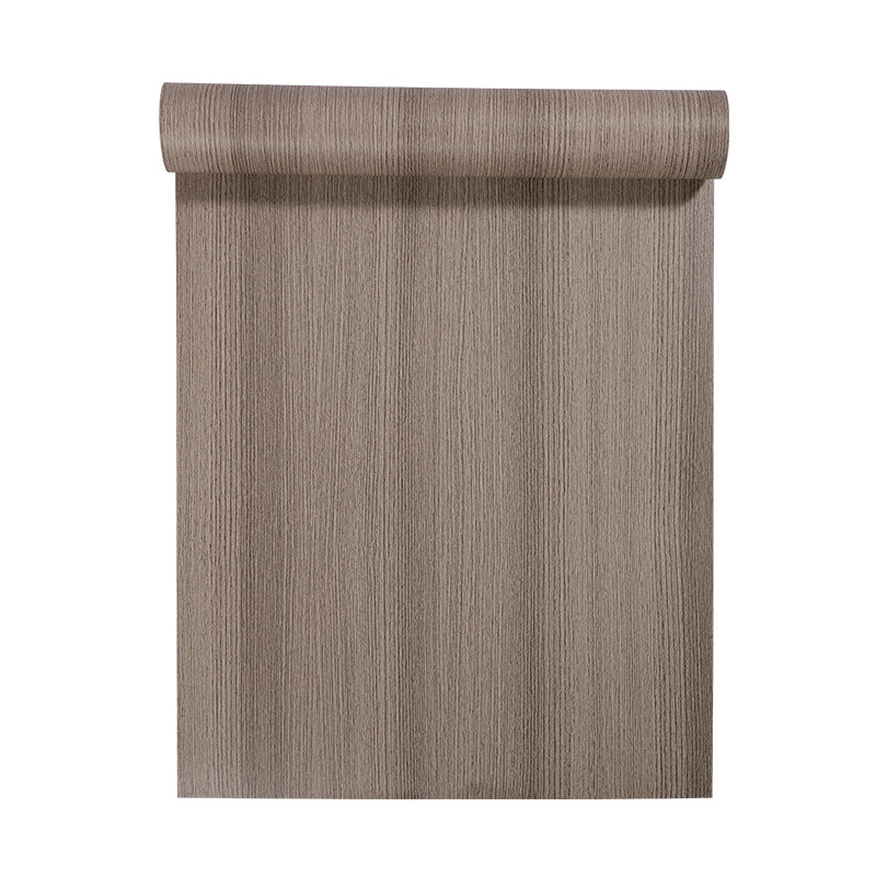 加厚灰色科技木纹家具翻新贴膜改色墙纸自粘衣柜贴纸木门贴皮柜子