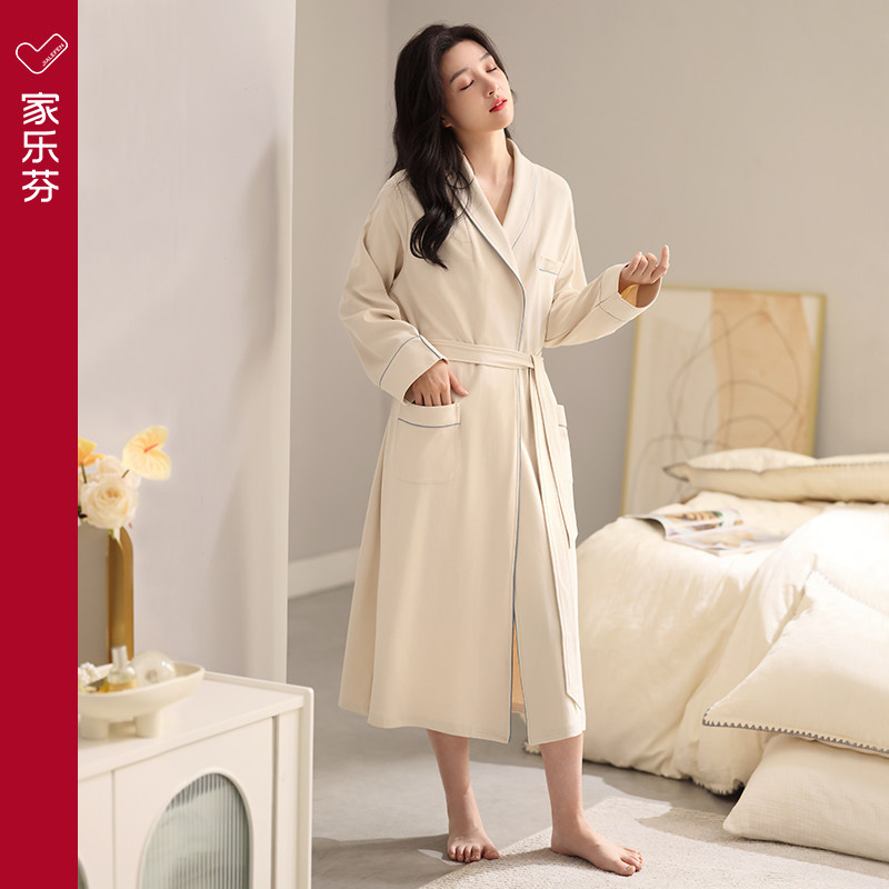 睡袍女士睡衣春秋季浴袍睡裙长款薄款夏季长袖浴衣日式加大码,女士内衣/男士内衣/家居服,睡袍/浴袍,淘宝优惠券,粉丝福利购,淘宝优惠卷